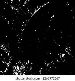 Black and white grunge. Vector monochrome texture