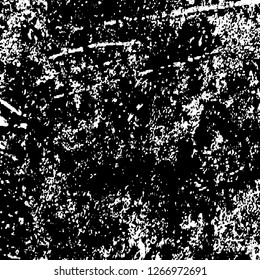 Black and white grunge. Vector monochrome texture
