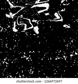 Black and white grunge. Vector monochrome texture