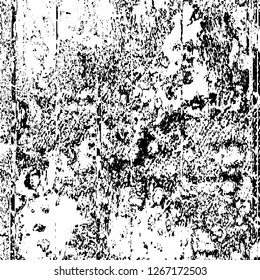 Black and white grunge. Vector monochrome texture