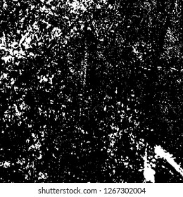 Black and white grunge. Vector monochrome texture