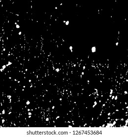 Black and white grunge. Vector monochrome texture