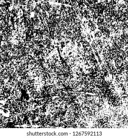 Black and white grunge. Vector monochrome texture