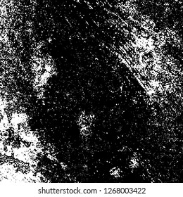 Black and white grunge. Vector monochrome texture