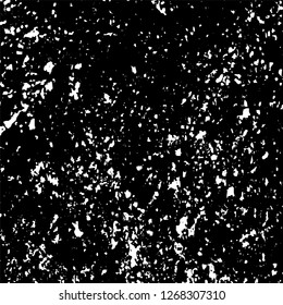 Black and white grunge. Vector monochrome texture