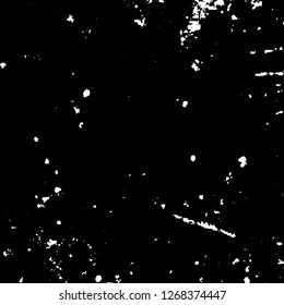 Black and white grunge. Vector monochrome texture