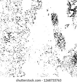 Black and white grunge. Vector monochrome texture