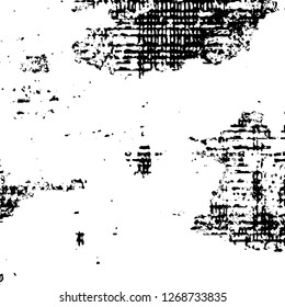 Black and white grunge. Vector monochrome texture