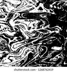 Black and white grunge. Vector monochrome texture