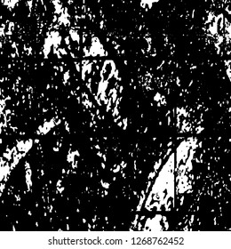 Black and white grunge. Vector monochrome texture