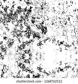 Black and white grunge. Vector monochrome texture