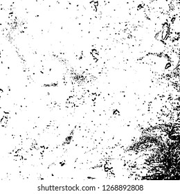Black and white grunge. Vector monochrome texture