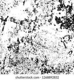 Black and white grunge. Vector monochrome texture