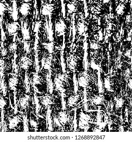 Black and white grunge. Vector monochrome texture