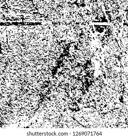 Black and white grunge. Vector monochrome texture