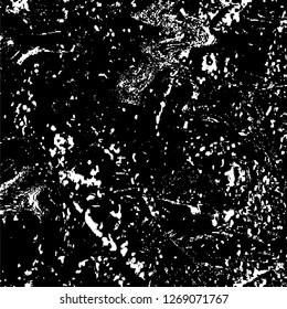 Black and white grunge. Vector monochrome texture