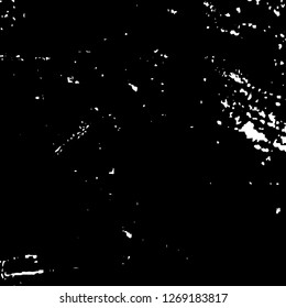 Black and white grunge. Vector monochrome texture
