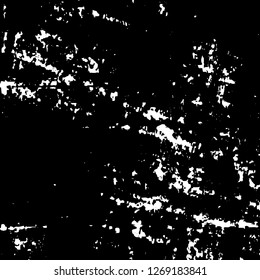 Black and white grunge. Vector monochrome texture