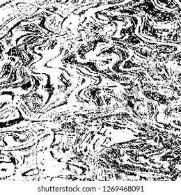 Black and white grunge. Vector monochrome texture
