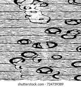 Black and white grunge. Vector monochrome abstract texture. Stains, splashes, scratches, chips, scuff the old surface. Vintage elements for design and print