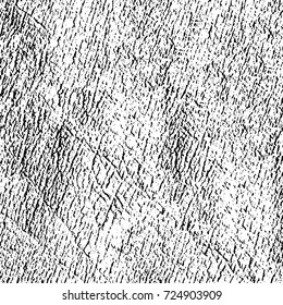 Black and white grunge. Vector monochrome abstract texture. Stains, splashes, scratches, chips, scuff the old surface. Vintage elements for design and print