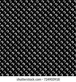 Black and white grunge. Vector monochrome abstract texture. Stains, splashes, scratches, chips, scuff the old surface. Vintage elements for design and print