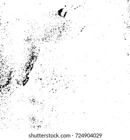 Black and white grunge. Vector monochrome abstract texture. Stains, splashes, scratches, chips, scuff the old surface. Vintage elements for design and print
