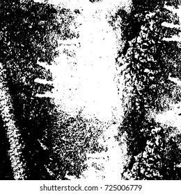 Black and white grunge. Vector monochrome abstract texture. Stains, splashes, scratches, chips, scuff the old surface. Vintage elements for design and print
