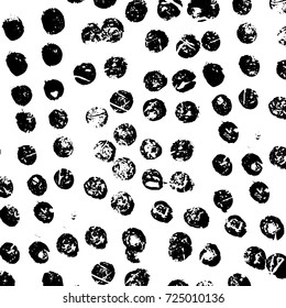 Black and white grunge. Vector monochrome abstract texture. Stains, splashes, scratches, chips, scuff the old surface. Vintage elements for design and print