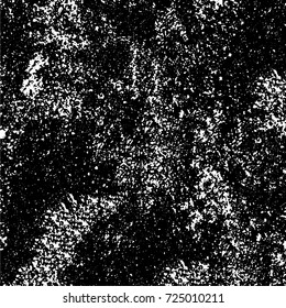 Black and white grunge. Vector monochrome abstract texture. Stains, splashes, scratches, chips, scuff the old surface. Vintage elements for design and print