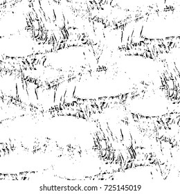 Black and white grunge. Vector monochrome abstract texture. Stains, splashes, scratches, chips, scuff the old surface. Vintage elements for design and print