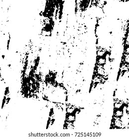 Black and white grunge. Vector monochrome abstract texture. Stains, splashes, scratches, chips, scuff the old surface. Vintage elements for design and print