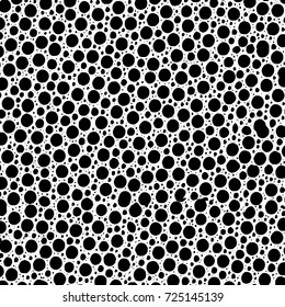 Black and white grunge. Vector monochrome abstract texture. Stains, splashes, scratches, chips, scuff the old surface. Vintage elements for design and print