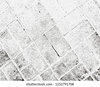 Black and white grunge, vector texture. Abstract background. Effect of grain and noise. Template for design, retro style.