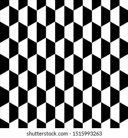 Black and white half abstra hexagon background
Repetition or similar patterns.