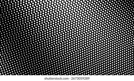 Fondo Abstractas de semitono blanco y negro Patrón de Diseño gráfico moderno Gradiente Textura mínima