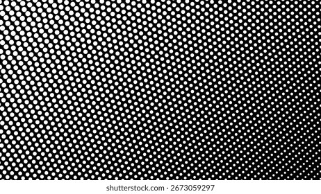 Black and White Halftone Abstract Background Modern Graphic Design Pattern Gradient Minimal Texture