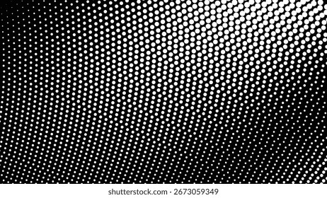 Fondo Abstractas de semitono blanco y negro Patrón de Diseño gráfico moderno Gradiente Textura mínima