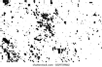 Black and white halftone. Abstract texture of dots