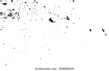 Black and white halftone. Abstract texture of dots