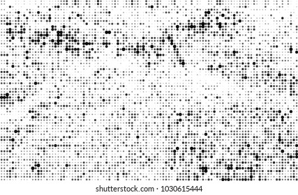 Black and white halftone. Abstract texture of dots