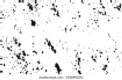 Black and white halftone. Abstract texture of dots
