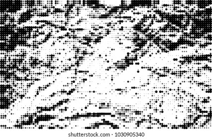 Black and white halftone. Abstract texture of dots