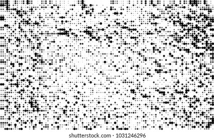 Black and white halftone. Abstract texture of dots
