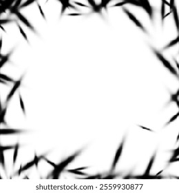 Black and white halftone background. Abstract illustration of round particles. The dots form shapeless images. Vector graphics.