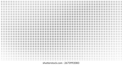 meio-tom preto e branco pontos fundo abstrato. Ilustração em estilo cômico de pontos simples.
