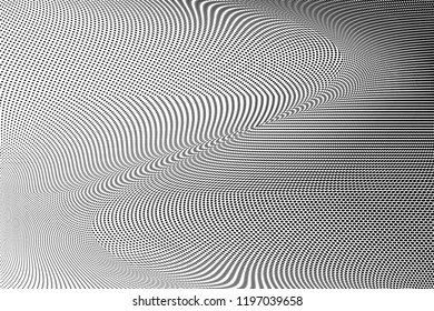 Black white halftone dots pattern texture background. Abstract dotted vector illustration for web design, covers, web sites, banners, stickers