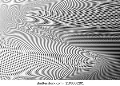 Black white halftone dots pattern texture background. Abstract dotted vector illustration for web design, covers, web sites, banners, stickers