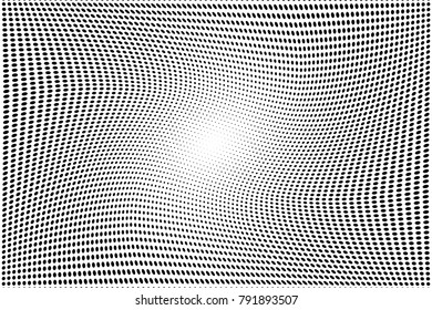 Black white halftone dots pattern texture background. Abstract dotted vector illustration for web design, covers, web sites, banners, stickers
