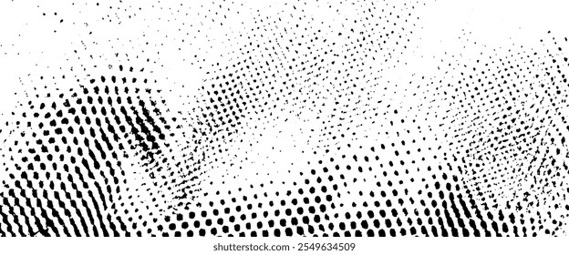 black and white halftone dotted background, monochrome pop cartoon comic dots motion pattern.	